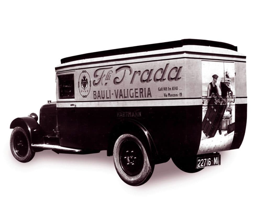 Mame Fashion Dictionary: Prada Van For Deliveries 1918