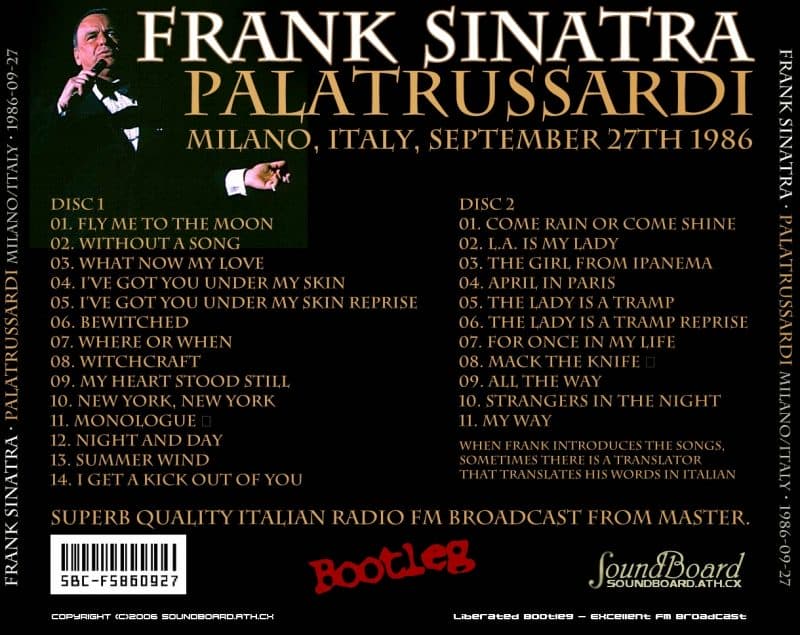 Mame Fashion Dictionary: Trussardi Frank Sinatra at Palatrussardi