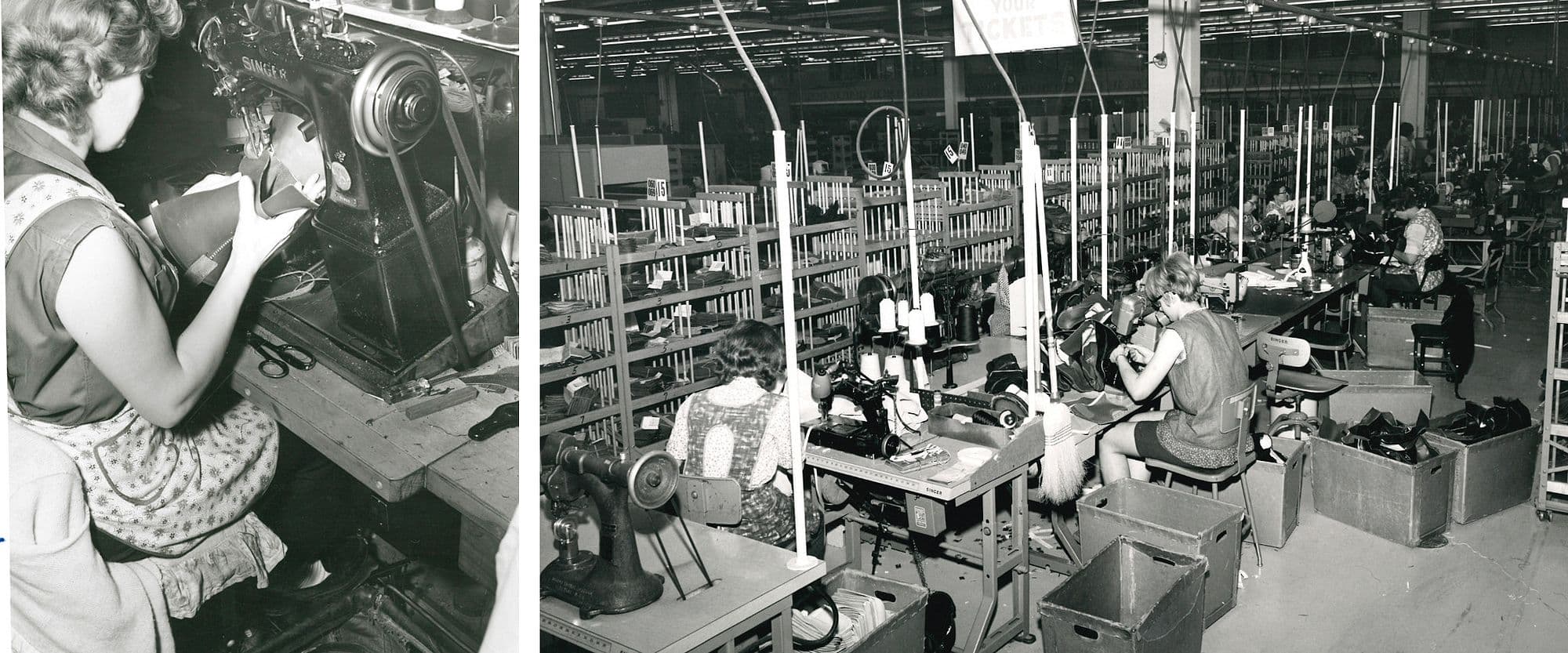 Red wings factory in early 1900s