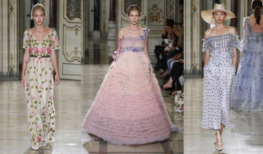 Mame Fashion Dictionary: Beccaria Luisa Beccaria Elegant Dress Details