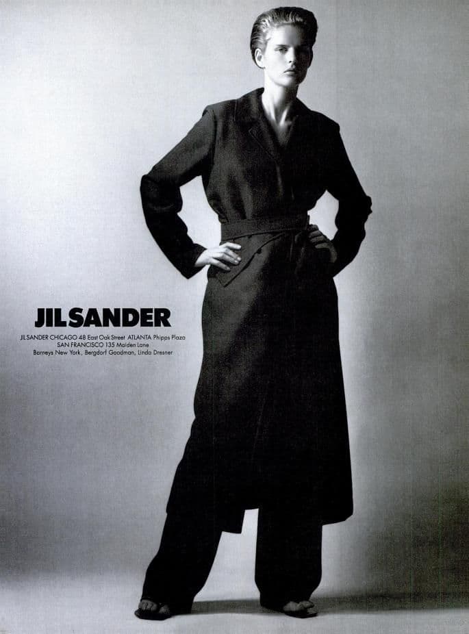 Spring/Summer 1977 Campaign Featuring Stella Tennant. Photographed By David Sims