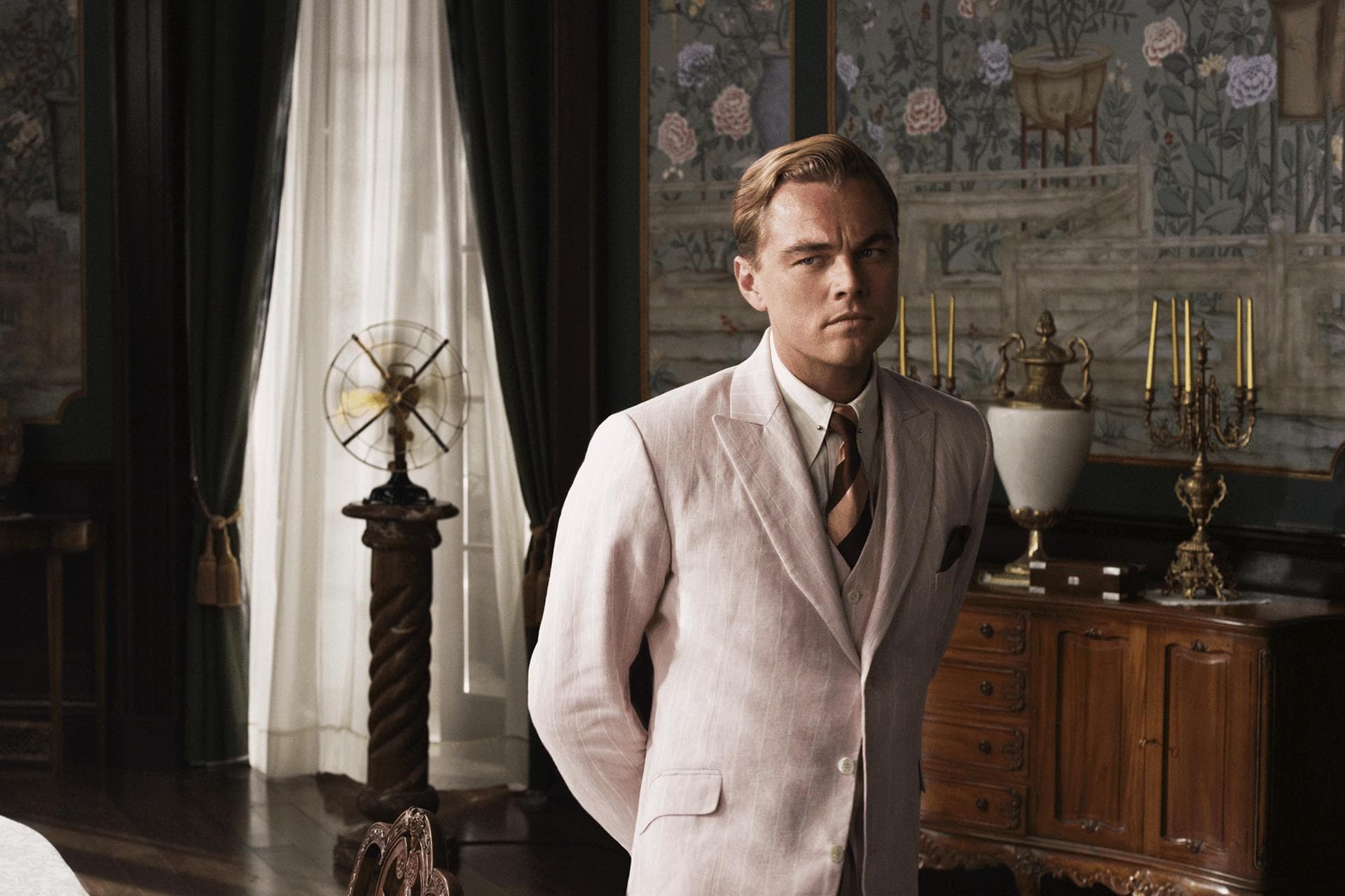 Great Gatsby Actor, Leonardo Di Caprio, Wearing Brooks Brothers
