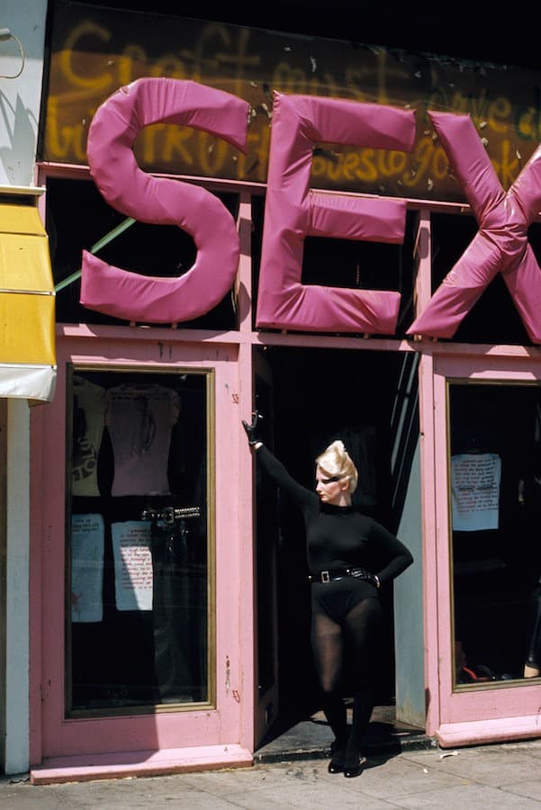 Vivienne Westwood's Shop "Sex" in London 1976. Photographed by Sheila Rock