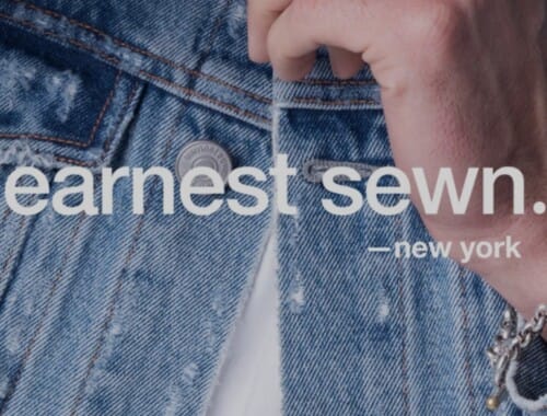 Denim Review: Earnest Sewn Harlan Crop Twill jeans in Orange : DenimBlog